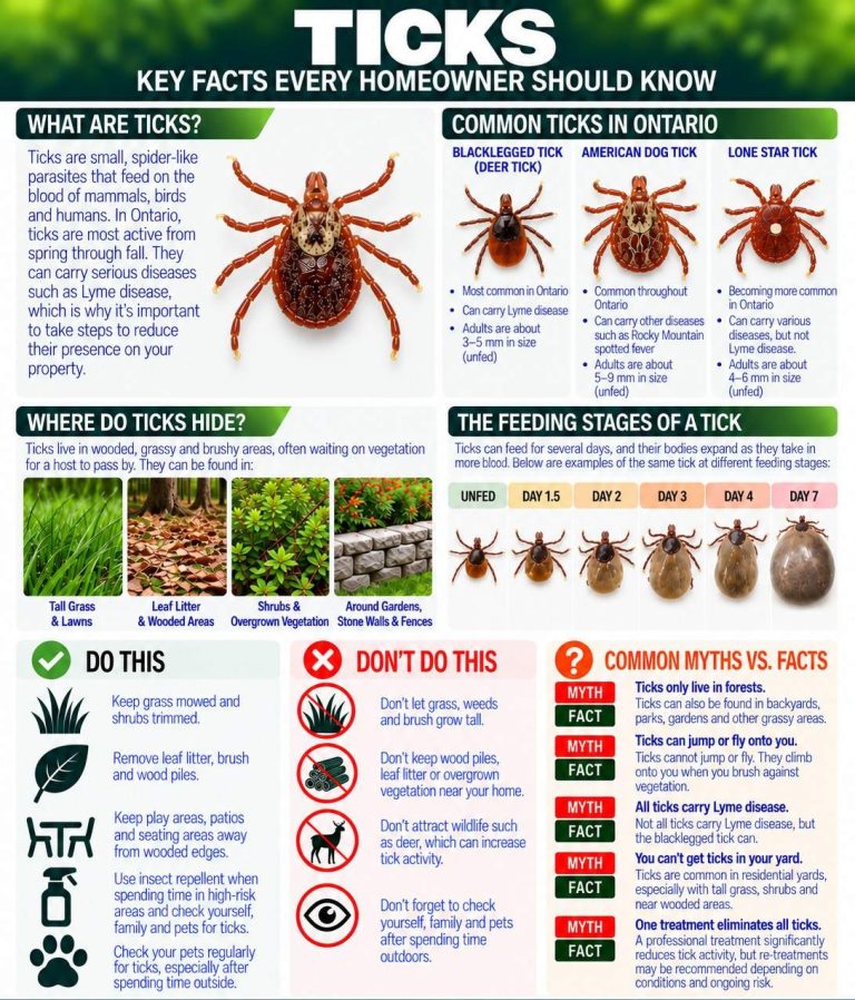 An infographic about ticks.